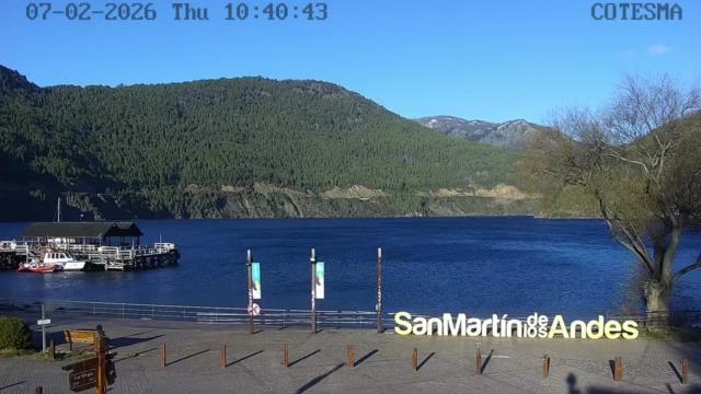 Webcam Chapelco: Lago Lacar