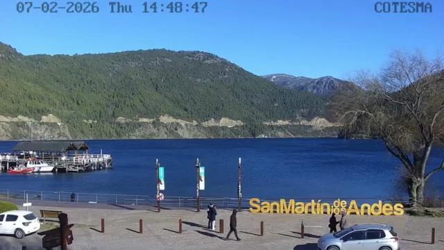 Webcam Chapelco: Lago Lacar
