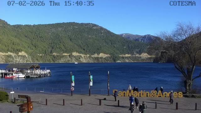 Webcam Chapelco: Lago Lacar