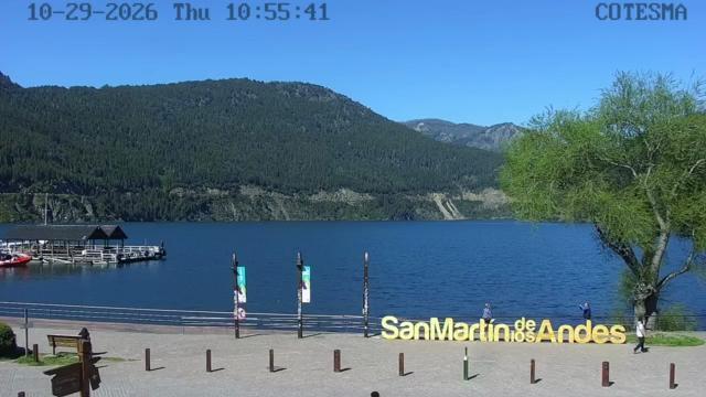 Webcam Chapelco: Lago Lacar