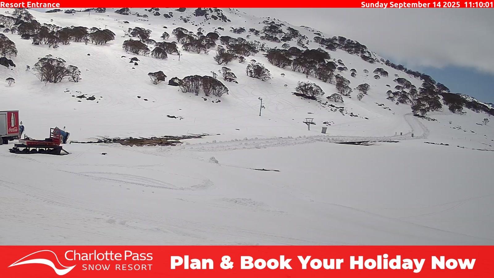 Webcam Charlotte Pass: Guthries
