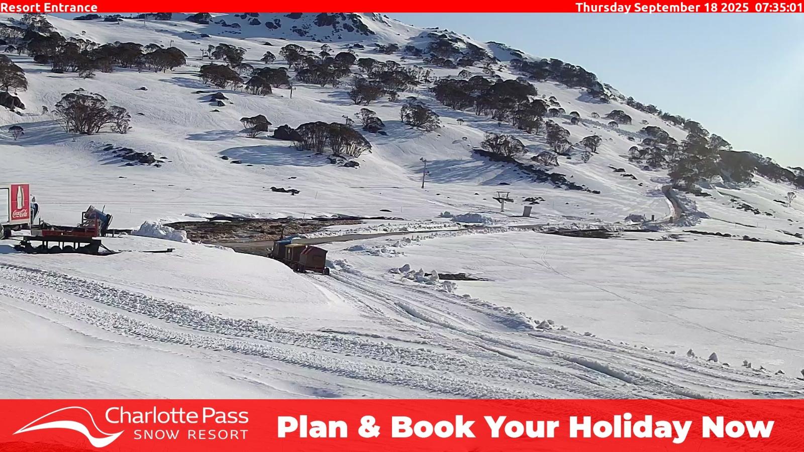 Webcam Charlotte Pass: Guthries