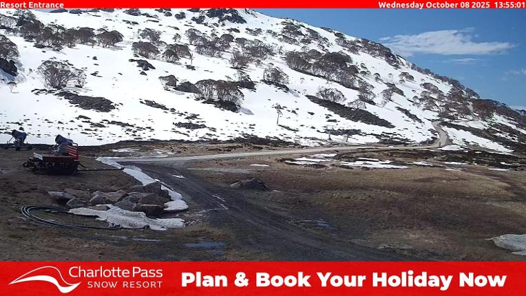 Webcam Charlotte Pass: Guthries