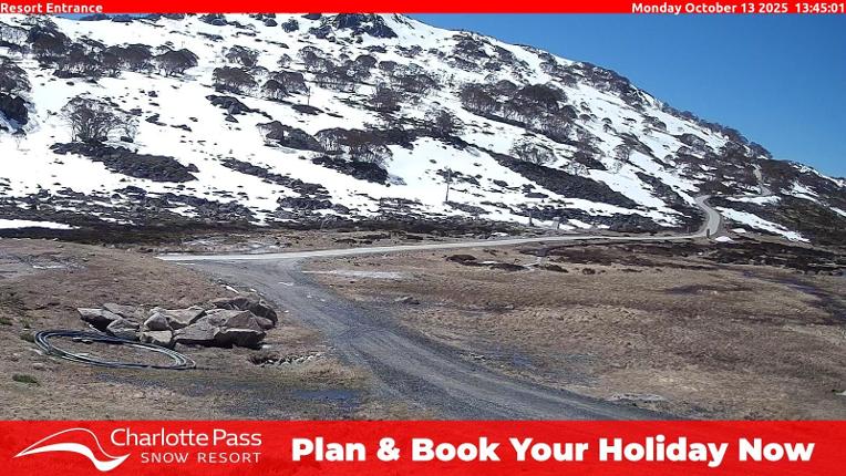 Webcam Charlotte Pass: Guthries