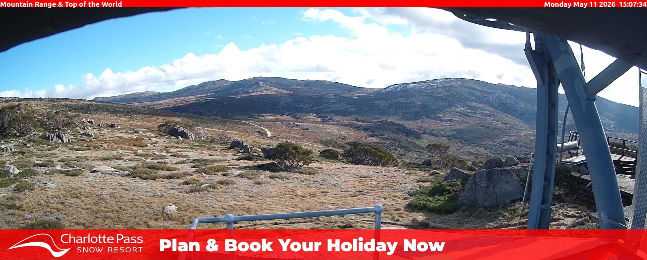 Webcam Charlotte Pass: Guthries