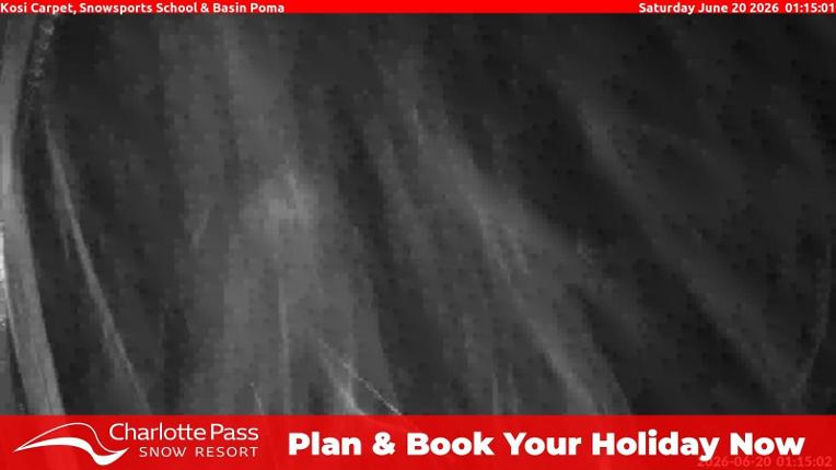 Webcam Charlotte Pass: Kosi carpet