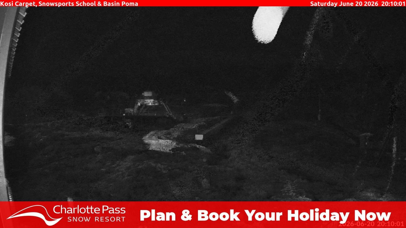 Webcam Charlotte Pass: Kosi carpet