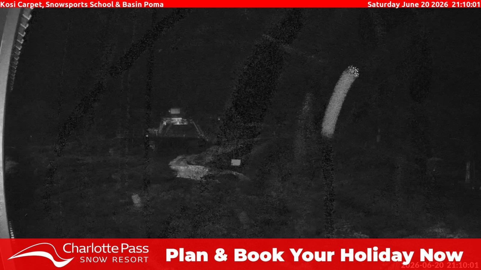 Webcam Charlotte Pass: Kosi carpet