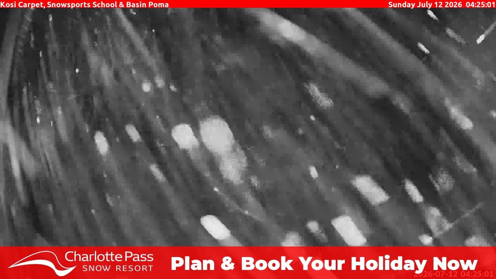 Webcam Charlotte Pass: Kosi carpet