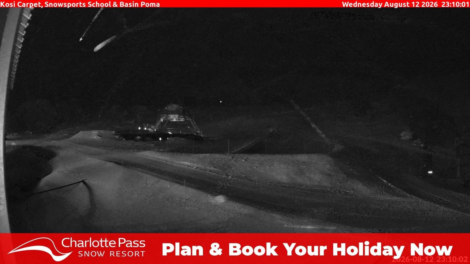 Webcam Charlotte Pass: Kosi carpet
