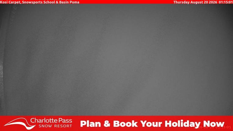 Webcam Charlotte Pass: Kosi carpet
