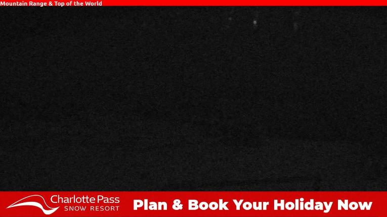 Webcam Charlotte Pass: Mountain Range