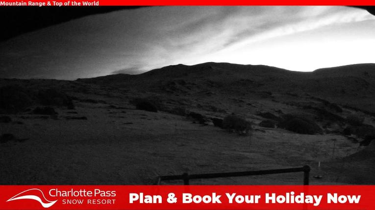 Webcam Charlotte Pass: Mountain Range