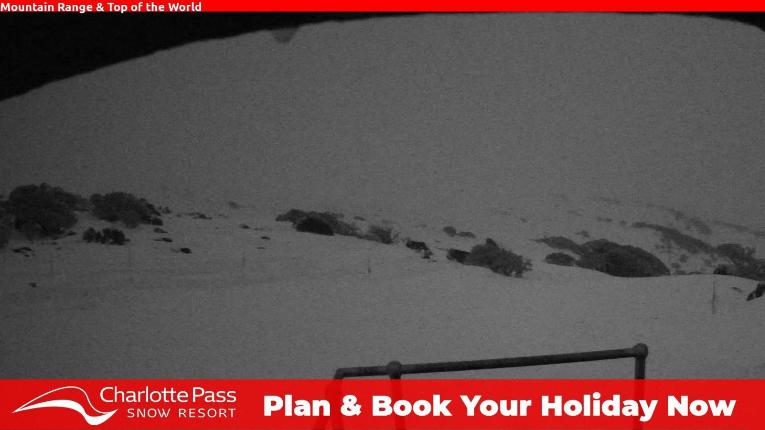 Webcam Charlotte Pass: Mountain Range