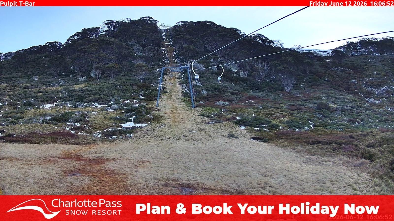 Webcam Charlotte Pass: Pulpit