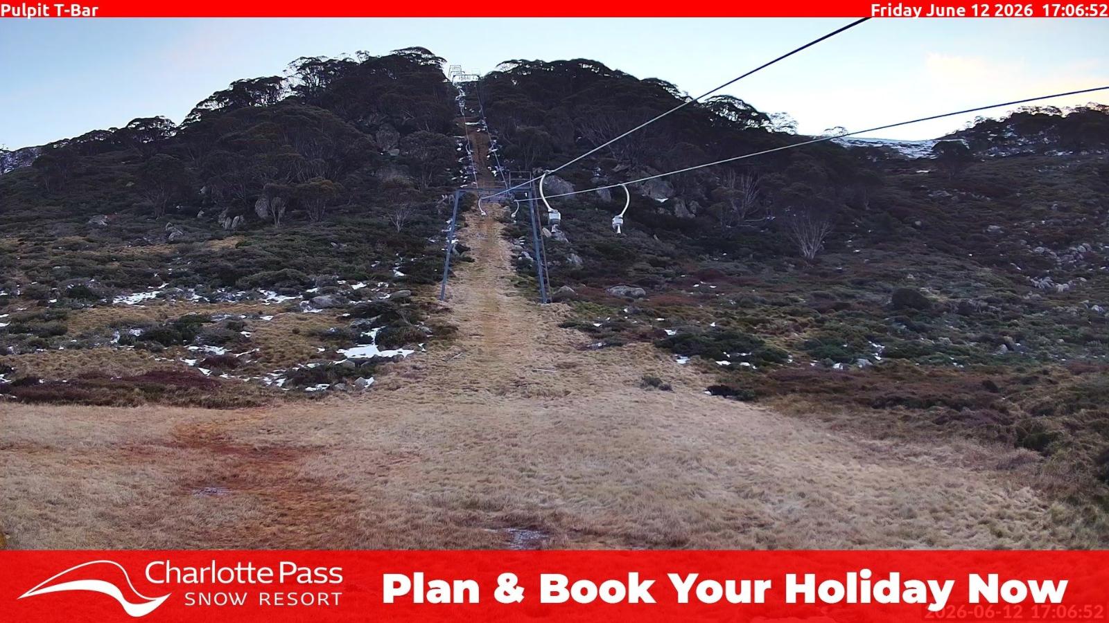 Webcam Charlotte Pass: Pulpit