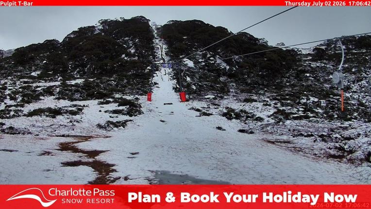 Webcam Charlotte Pass: Pulpit