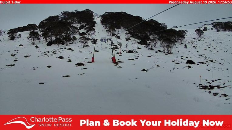 Webcam Charlotte Pass: Pulpit