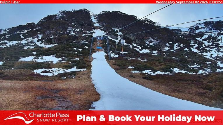 Webcam Charlotte Pass: Pulpit