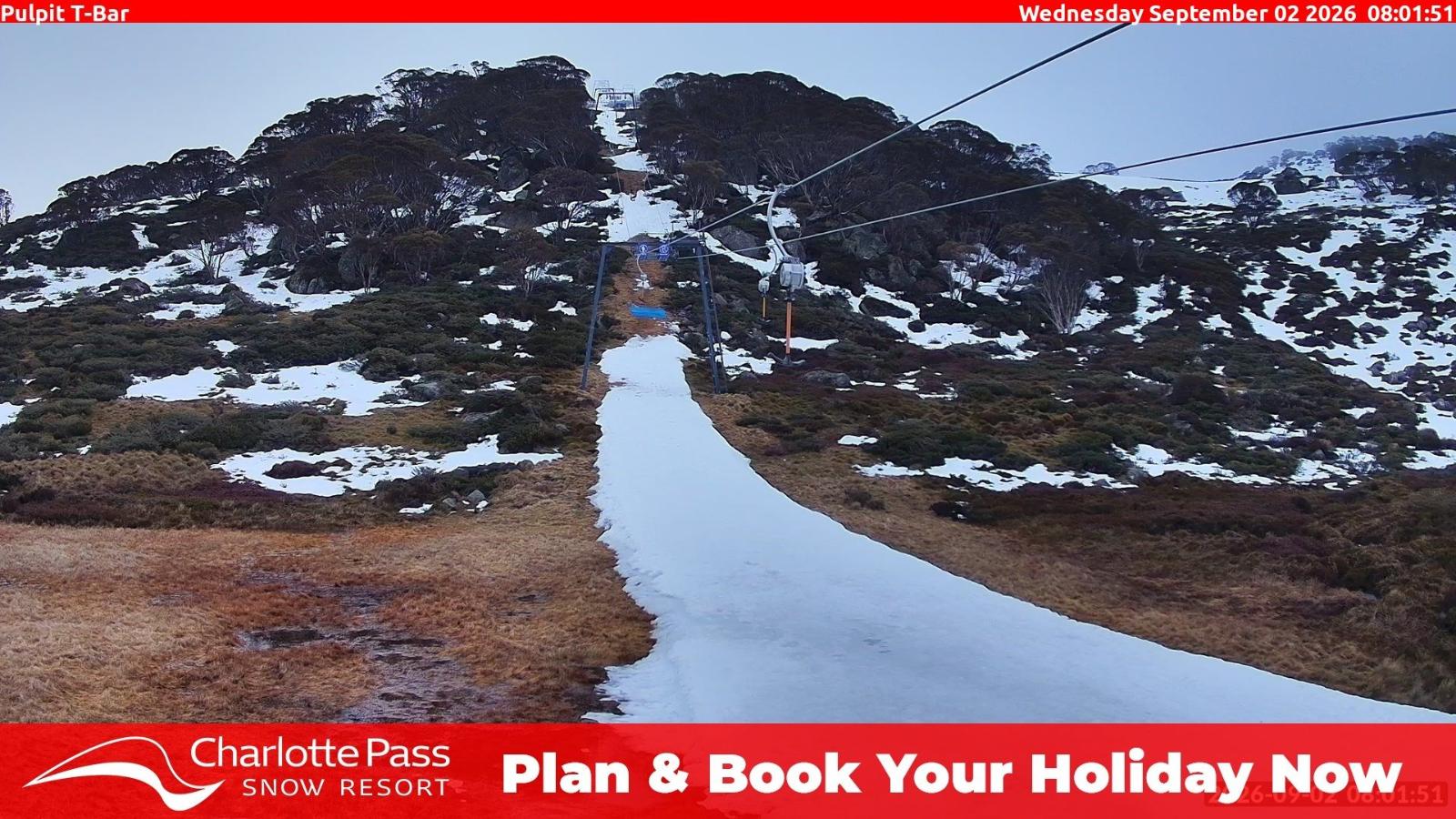 Webcam Charlotte Pass: Pulpit