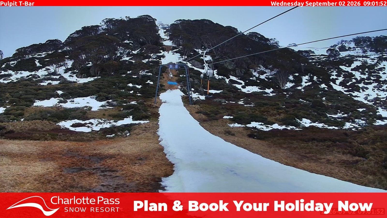 Webcam Charlotte Pass: Pulpit