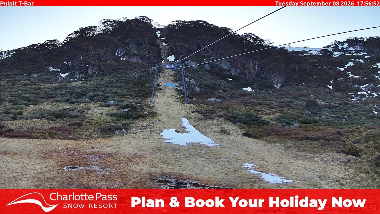 Webcam Charlotte Pass: Pulpit