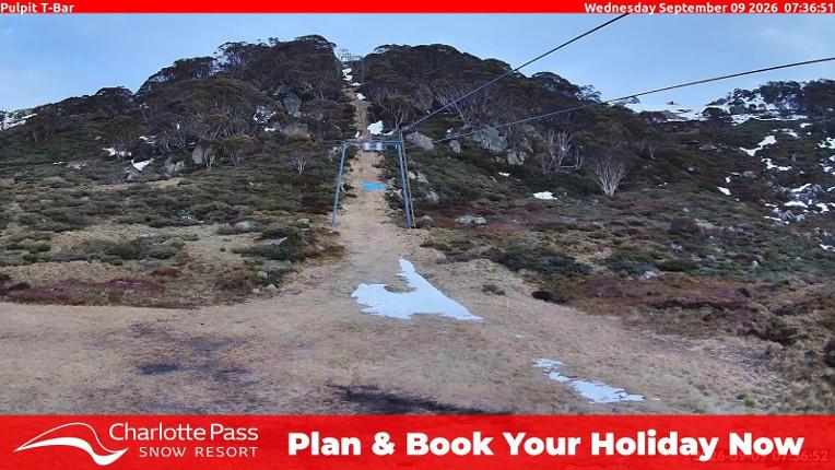 Webcam Charlotte Pass: Pulpit