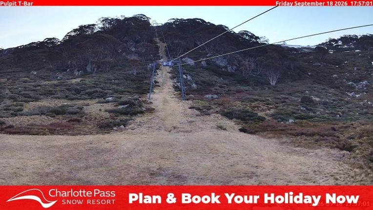 Webcam Charlotte Pass: Pulpit