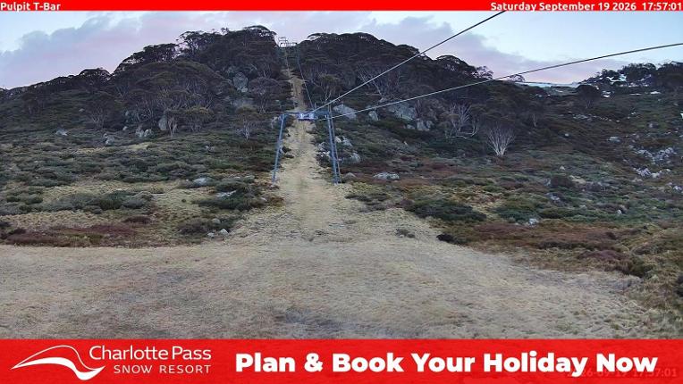 Webcam Charlotte Pass: Pulpit