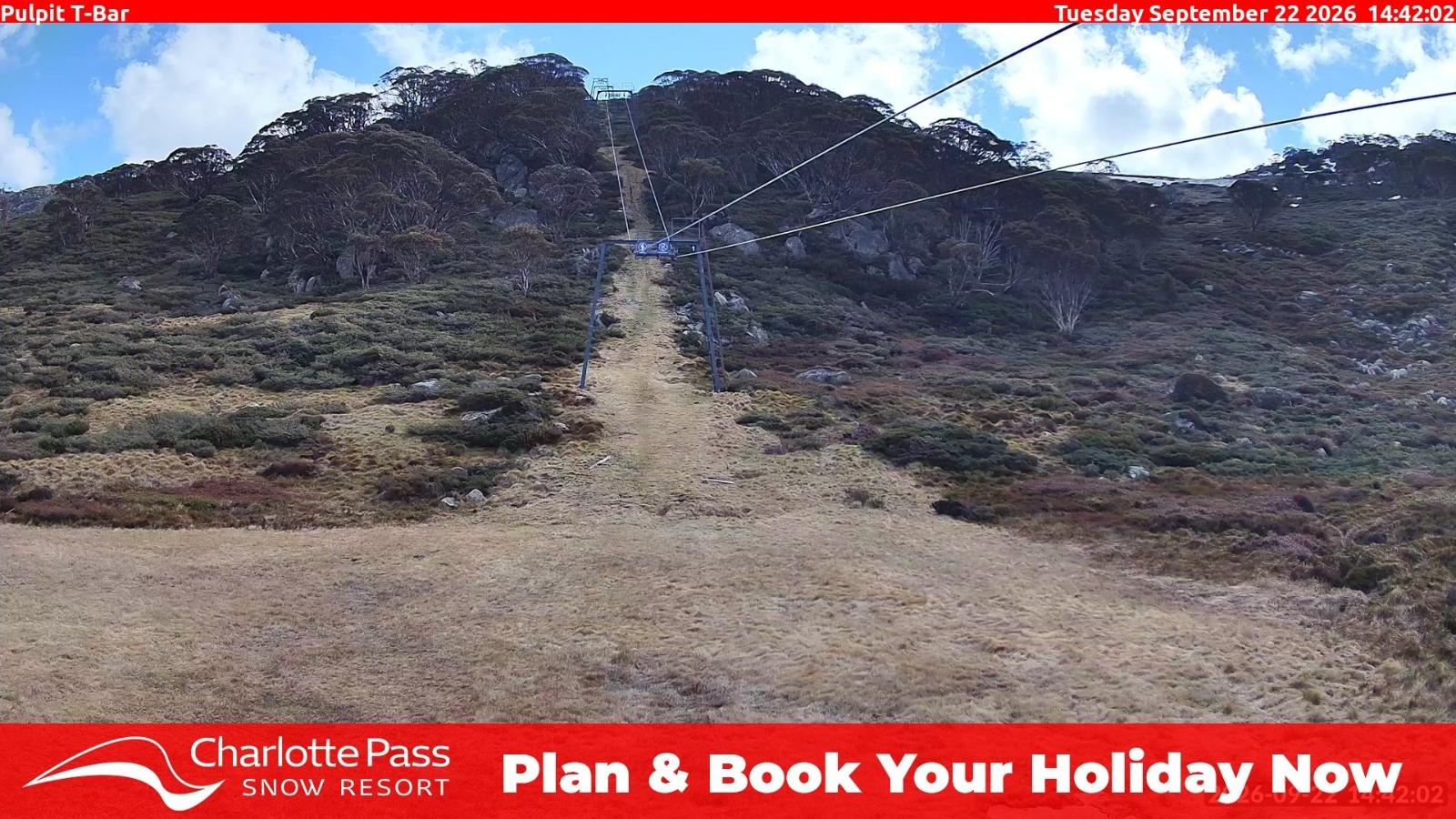 Webcam Charlotte Pass: Pulpit