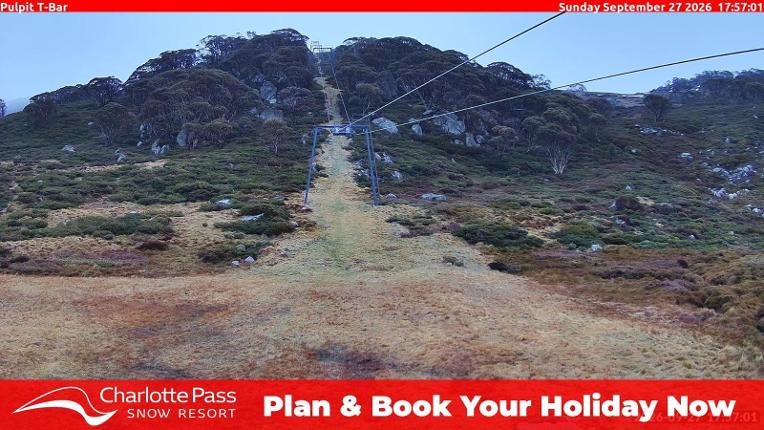 Webcam Charlotte Pass: Pulpit