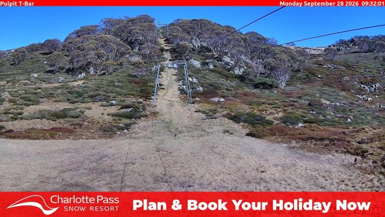 Webcam Charlotte Pass: Pulpit