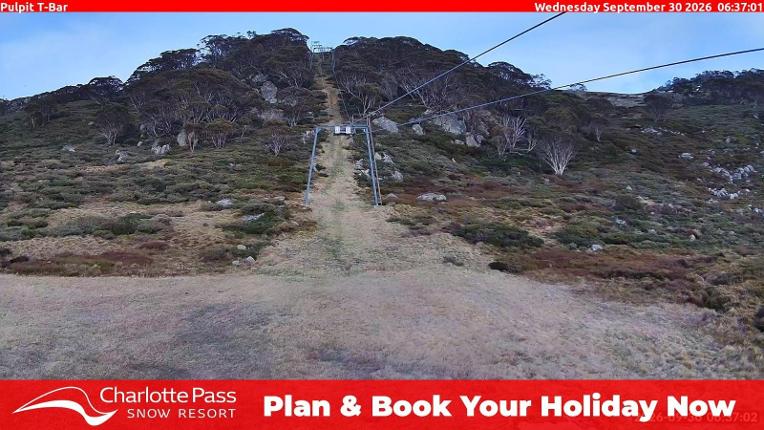Webcam Charlotte Pass: Pulpit