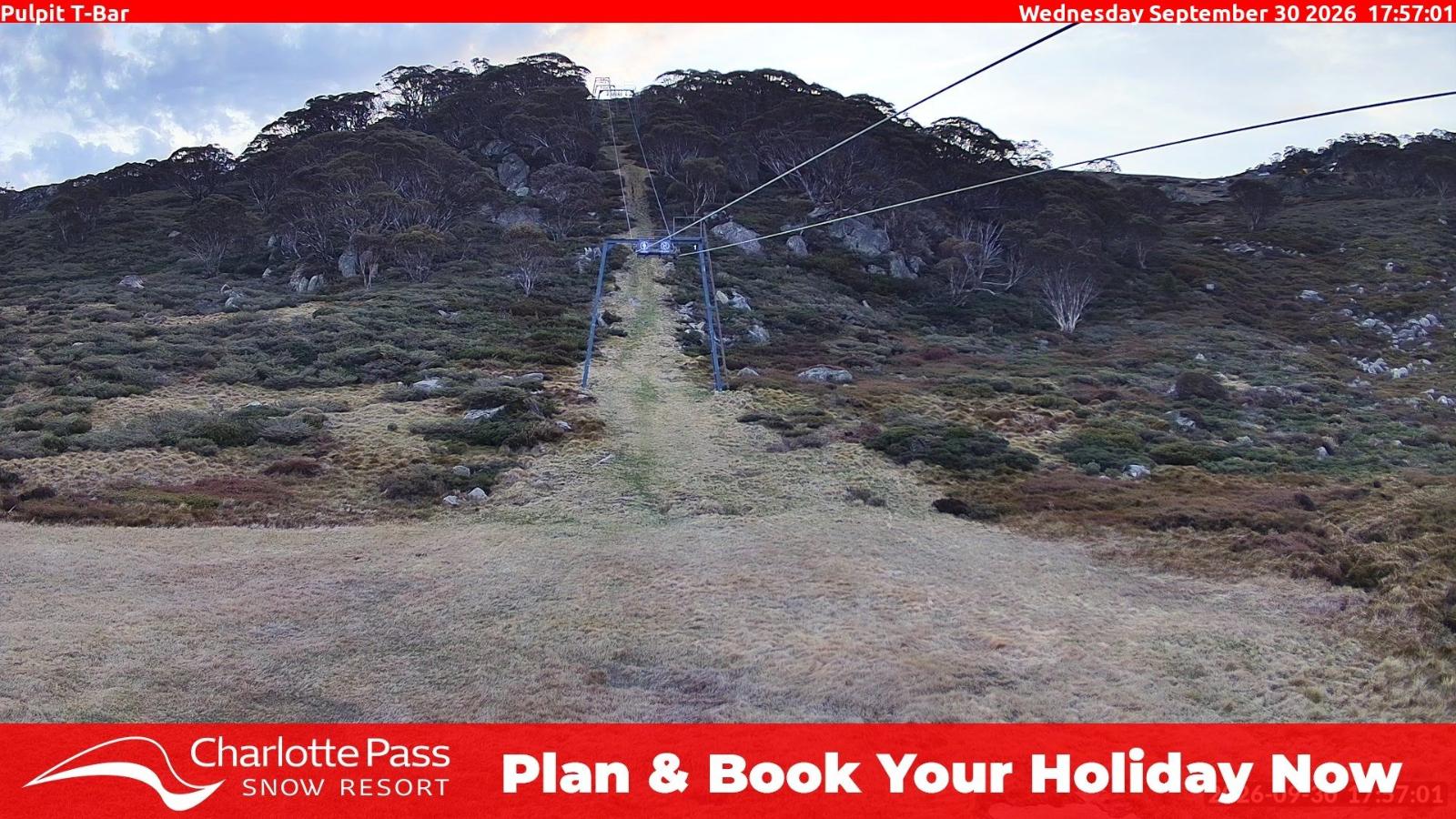 Webcam Charlotte Pass: Pulpit