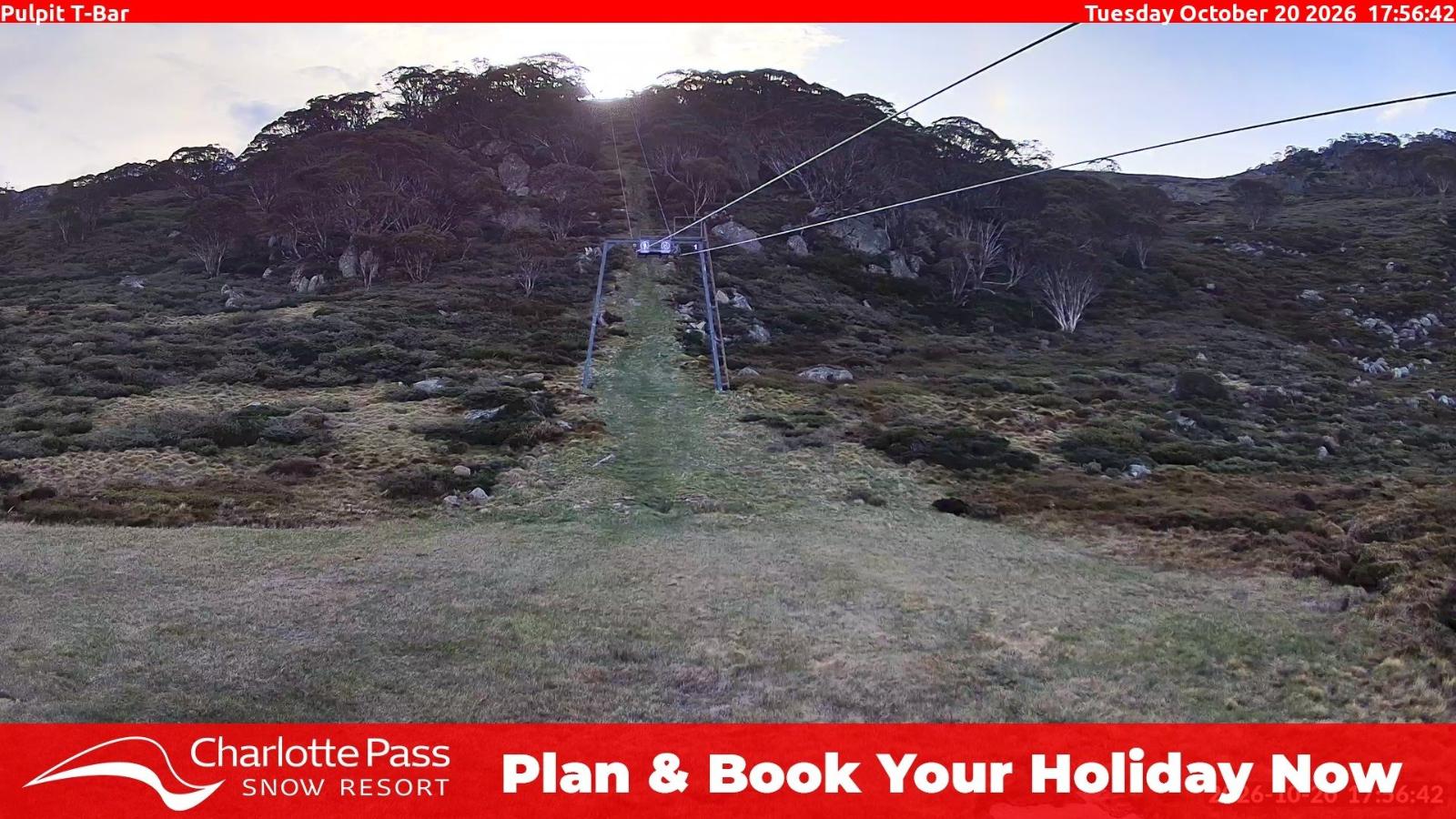Webcam Charlotte Pass: Pulpit