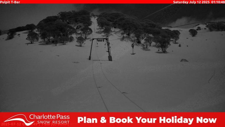 Webcam Charlotte Pass: Pulpit