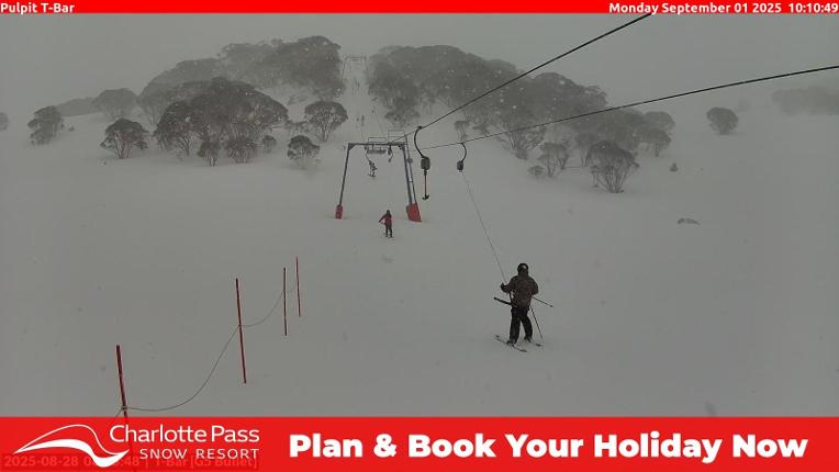 Webcam Charlotte Pass: Pulpit