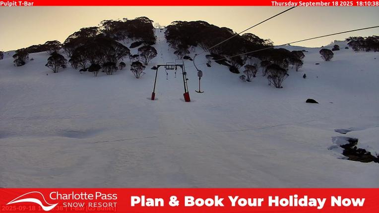 Webcam Charlotte Pass: Pulpit