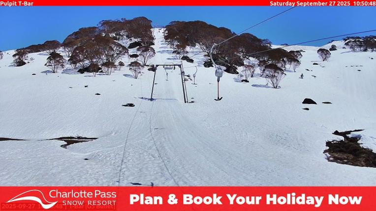 Webcam Charlotte Pass: Pulpit