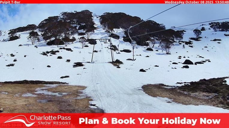Webcam Charlotte Pass: Pulpit