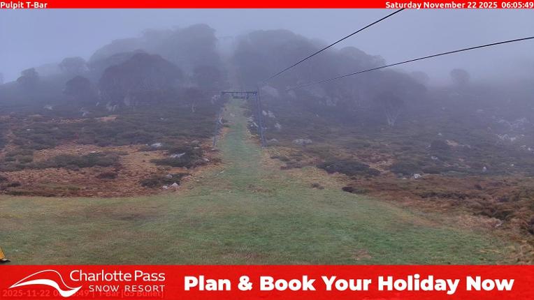 Webcam Charlotte Pass: Pulpit