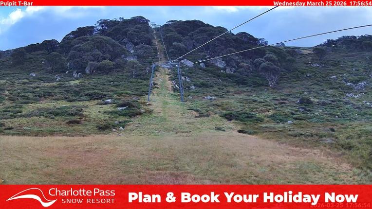 Webcam Charlotte Pass: Pulpit