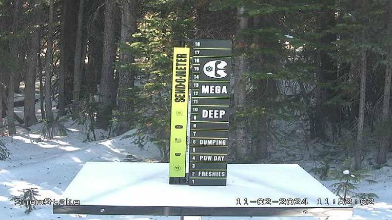 Webcam Copper Mountain: Snow stake