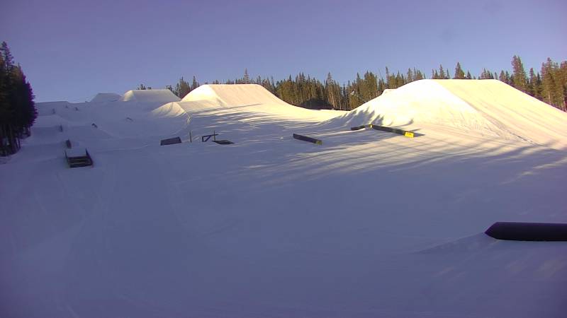 Webcam Copper Mountain: Woodward terrain park