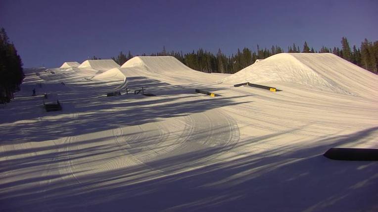 Webcam Copper Mountain: Woodward terrain park