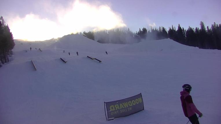 Webcam Copper Mountain: Woodward terrain park