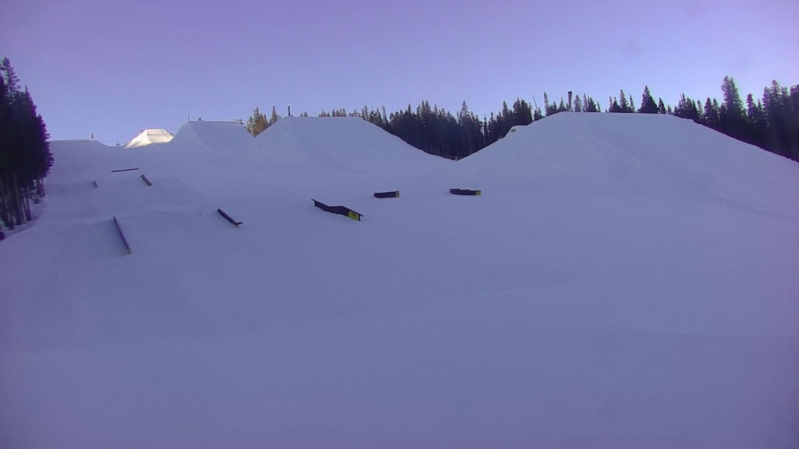 Webcam Copper Mountain: Woodward terrain park