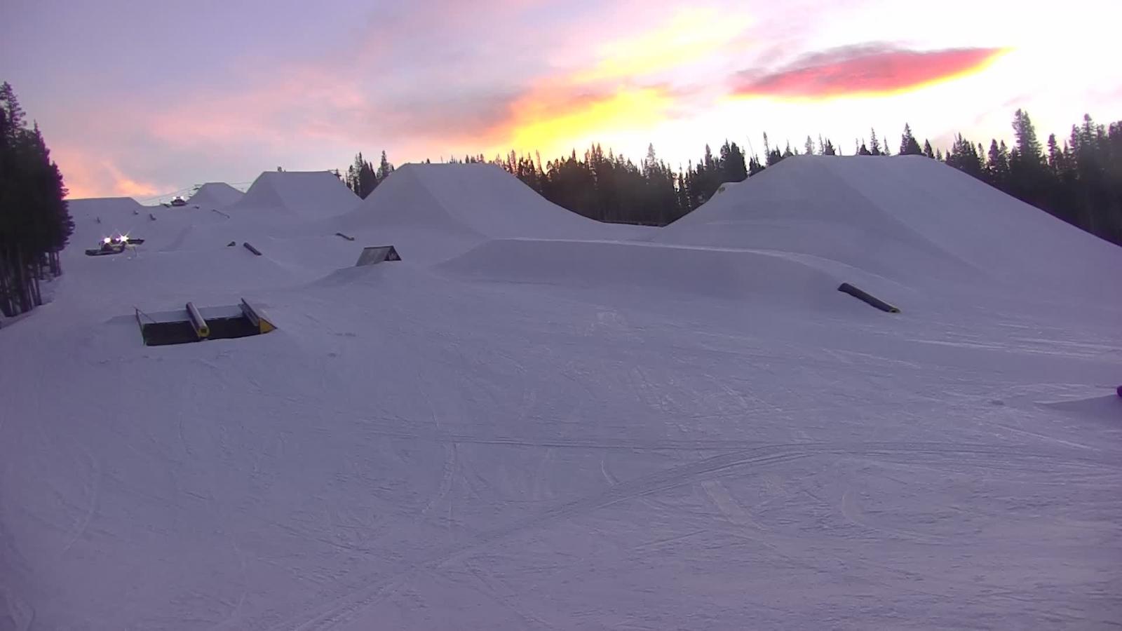Webcam Copper Mountain: Woodward terrain park