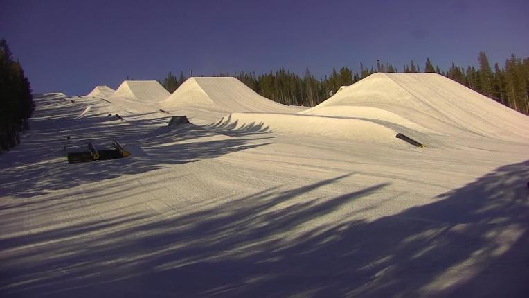 Webcam Copper Mountain: Woodward terrain park