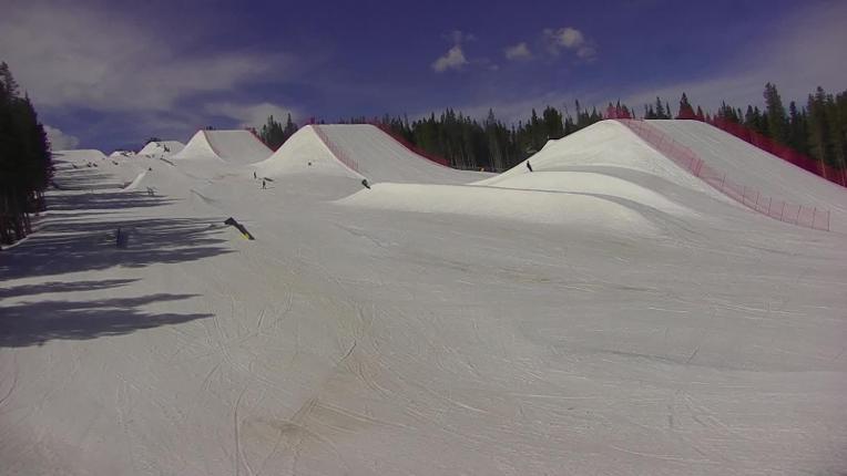 Webcam Copper Mountain: Woodward terrain park
